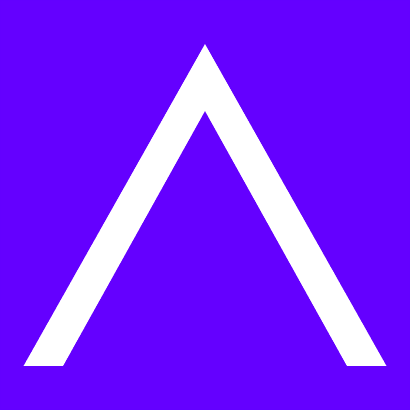 Trane Technologies ascension logo depicting a white arrow on a purple background.